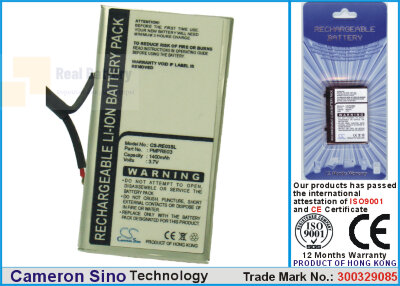Аккумулятор CS-RE03SL для Creative DAP-HDD004 3,7V 1400Ah Li-ion