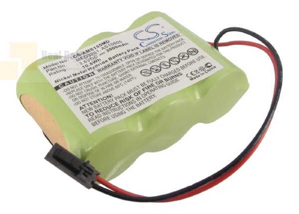 Аккумулятор CS-AMS155MD для Welch-Allyn WA20500H 3,6V 3000Ah Ni-MH