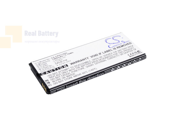 Аккумулятор CS-CPD110SL для Coolpad 5217 3,7V 1400Ah Li-ion