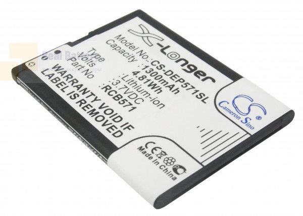 Аккумулятор CS-DEP571SL для Fly DS120 3,7V 1300Ah Li-ion