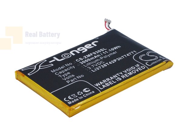 Аккумулятор CS-ZMF930SL для T-Mobile MF915 3,7V 3000Ah Li-Polymer