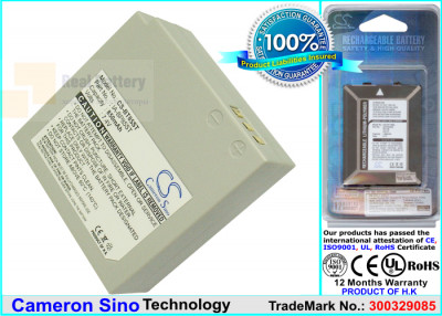 Аккумулятор CS-BP85ST для Samsung HMX-H106 7,4V 850Ah Li-ion