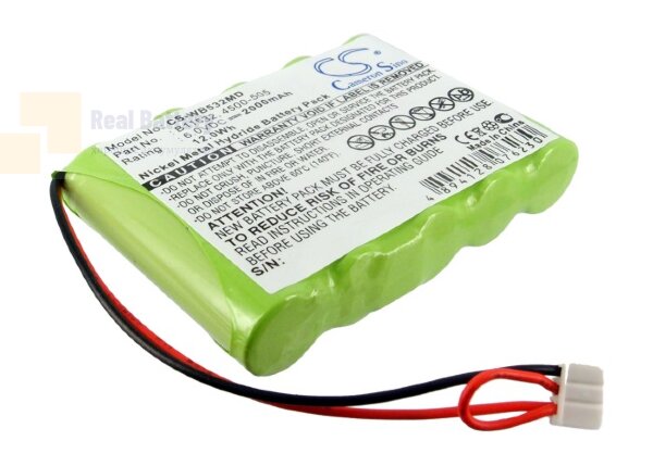 Аккумулятор CS-WB532MD для Welch-Allyn LXi VITAL Signs Printer 6V 2000Ah Ni-MH