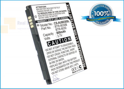 Аккумулятор CS-AU8030SL для Audiovox PCD TXT8030 3,7V 800Ah Li-ion