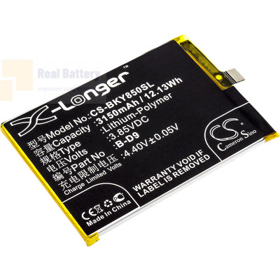 Аккумулятор CS-BKY850SL для BBK VIVO Y85 3,85V 3150Ah Li-Polymer