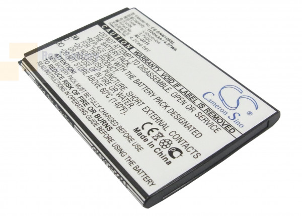Аккумулятор CS-GNN100SL для GIONEE GN100 3,7V 1100Ah Li-ion