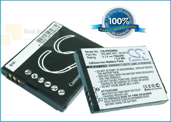 Аккумулятор CS-PEK09SL для Peek 9 3,7V 750Ah Li-ion