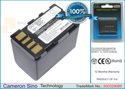 Аккумулятор CS-JVF823D для JVC EX-Z2000 7,4V 2400Ah Li-ion