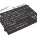 Аккумулятор CS-MTX615SL для Motorola MZ615 3,7V 6700Ah Li-Polymer