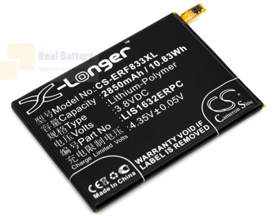 Аккумулятор CS-ERF833XL для Sony F8331 3,8V 2850Ah Li-Polymer