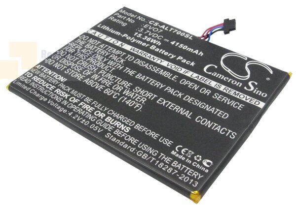 Аккумулятор CS-ALT700SL для Alcatel One Touch EVO 7 3,7V 4150Ah Li-Polymer