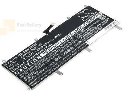 Аккумулятор CS-DEV105SL для DELL Venue 10 5000 3,7V 8600Ah Li-Polymer