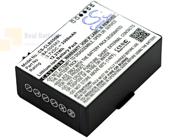 Аккумулятор CS-CLB550BL для CipherLAB CP50 3,7V 3300Ah Li-ion