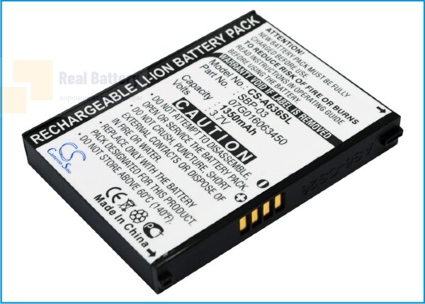 Аккумулятор CS-A636SL для Asus Mypal A630 3,7V 1350Ah Li-ion