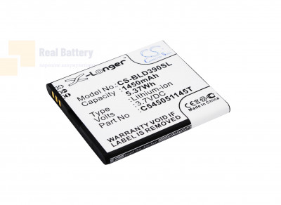 Аккумулятор CS-BLD390SL для BLU D050L 3,7V 1450Ah Li-ion