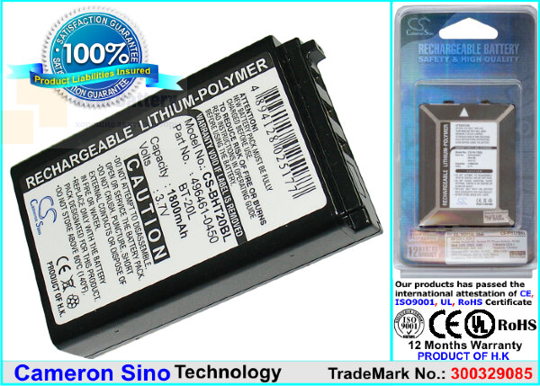Аккумулятор CS-BHT20BL для Nippon BHT-200 3,7V 1800Ah Li-ion