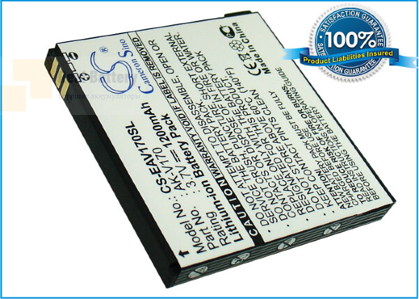 Аккумулятор CS-EAV170SL для Emporia AK-V170 3,7V 1200Ah Li-ion