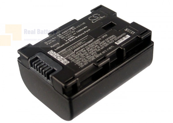 Аккумулятор CS-JVG114MC для JVC GZ-E10 3,7V 1200Ah Li-ion