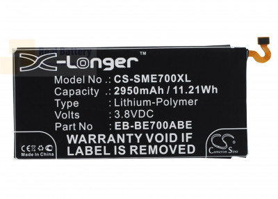 Аккумулятор CS-SME700XL для Samsung Galaxy E7 3,8V 2950Ah Li-Polymer