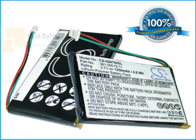 Аккумулятор CS-IQN760SL для Garmin Nuvi 3590 3,7V 1250Ah Li-Polymer