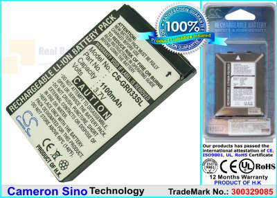 Аккумулятор CS-GR033SL для Rikaline 6030 3,7V 1000Ah Li-ion