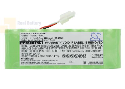 Аккумулятор CS-EKG300MD для Bionet EKG3000 12V 4200Ah Ni-MH