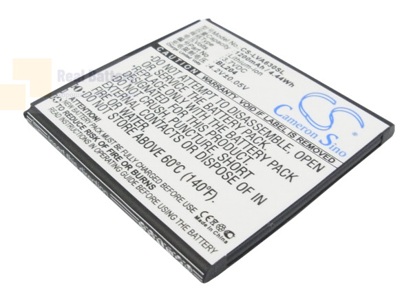 Аккумулятор CS-LVA630SL для Lenovo A586 3,7V 1200Ah Li-ion