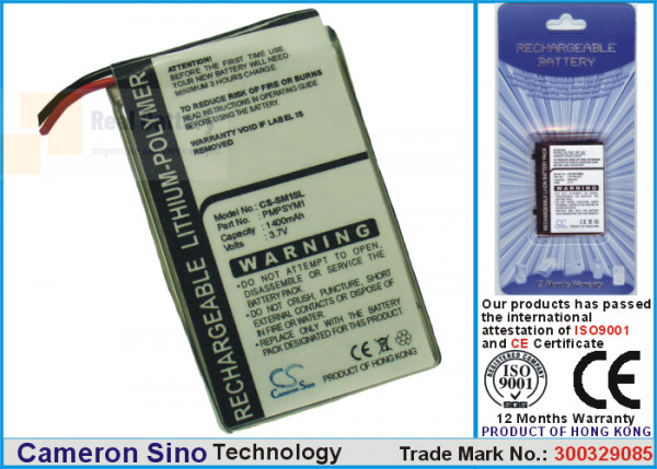 Аккумулятор CS-SM1SL для Sony HDD Photo Storage 3,7V 1400Ah Li-Polymer