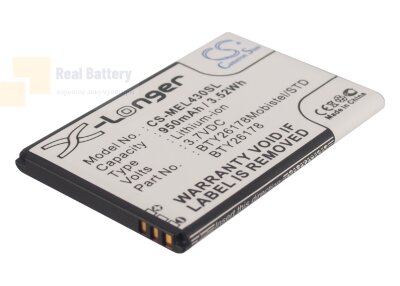 Аккумулятор CS-MEL430SL для Mobistel EL430 3,7V 950Ah Li-ion
