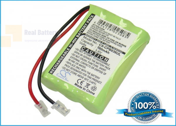 Аккумулятор CS-CPB036UL для Universal AAA x 3 3,6V 700Ah Ni-MH