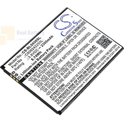 Аккумулятор CS-BLS650SL для BLU S0350WW 3,8V 2300Ah Li-ion