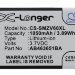 Аккумулятор CS-SMZV60XL для Samsung Katalyst T739 3,7V 1050Ah Li-ion