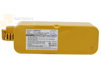 Аккумулятор CS-IRB410VX для iRobot 4905 14,4V 3000mAh Ni-MH