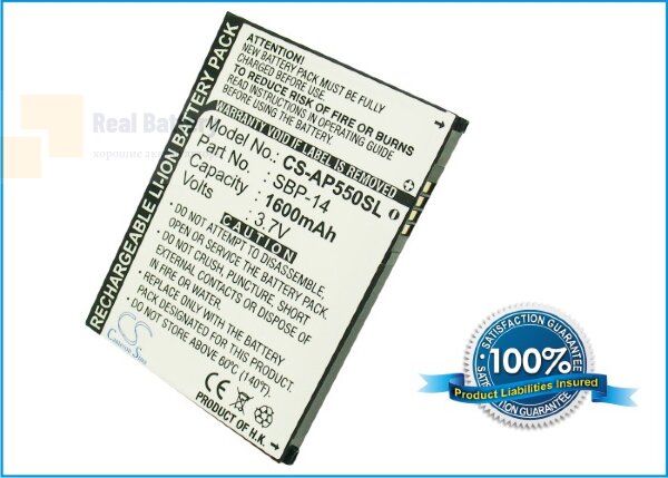 Аккумулятор CS-AP550SL для Asus P550 3,7V 1550Ah Li-ion