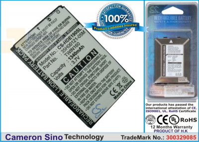 Аккумулятор CS-HDE190SL для Dopod A6288 3,7V 1340Ah Li-ion
