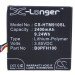 Аккумулятор CS-HTM910SL для HTC 0P9FH100 3,85V 2400Ah Li-Polymer