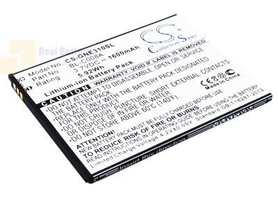 Аккумулятор CS-GNE310SL для Fly IQ4410 3,7V 1600Ah Li-ion