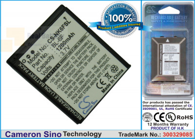 Аккумулятор CS-NK6FSL для VIBO A688 3,7V 1200Ah Li-ion