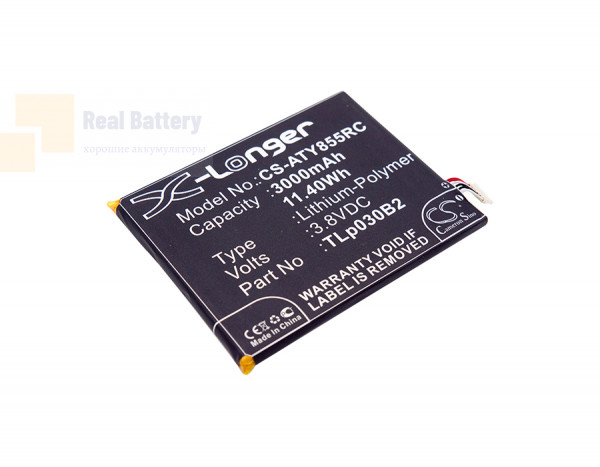 Аккумулятор CS-ATY855RC для EE Osprey 3,8V 3000Ah Li-Polymer