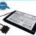 Аккумулятор CS-IQN120SL для Garmin Nuvi 1200 3,7V 930Ah Li-ion