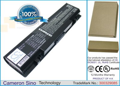Аккумулятор CS-DE1735NB для DELL Studio 1735  11,1V 4400mAh Li-ion