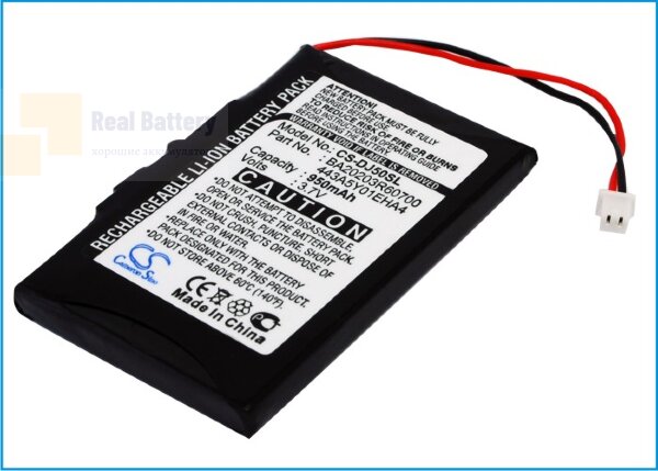 Аккумулятор CS-DJ50SL для DELL Jukebox DJ 5GB 3,7V 950Ah Li-ion