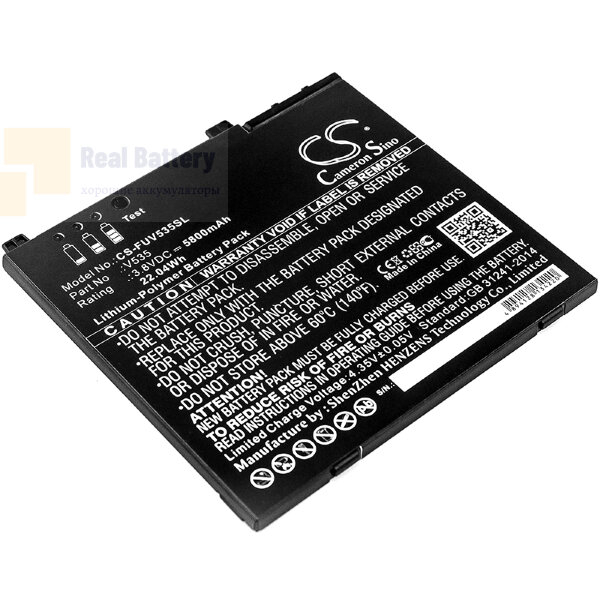 Аккумулятор CS-FUV535SL для Fujitsu Lifebook Stylistic V535 3,8V 5800Ah Li-Polymer