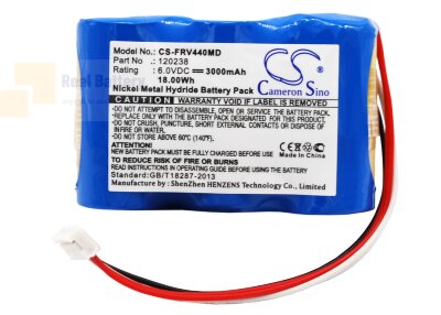 Аккумулятор CS-FRV440MD для Fresenius infusion pump Optima MS Fresen 6V 3000Ah Ni-MH