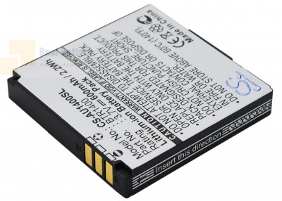 Аккумулятор CS-AU1400SL для Audiovox CDM-1400 3,7V 600Ah Li-ion