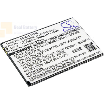 Аккумулятор CS-BLD210SL для BLU D210 3,7V 1800Ah Li-ion