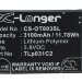 Аккумулятор CS-OT803SL для Orange Nura 3,8V 3100Ah Li-Polymer