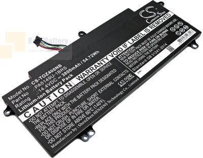 Аккумулятор CS-TOZ400NB для Toshiba Tecra Z40-A-10K  14,4V 3800mAh Li-ion