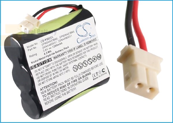 Аккумулятор CS-P502CL для IBM IBM2.4GIG 3,6V 1200Ah Ni-MH