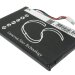 Аккумулятор CS-IQN140SL для Garmin Nuvi 1400 3,7V 1250Ah Li-Polymer